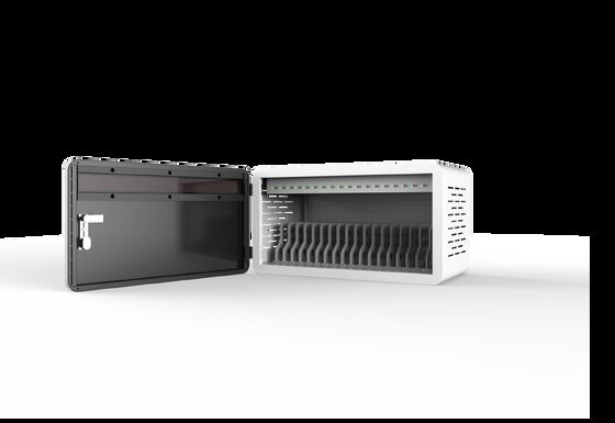 18 USB 포트 태블릿 충전 캐비닛 (아연 도금 강판 구조 및 8S 보안 보호 시스템)