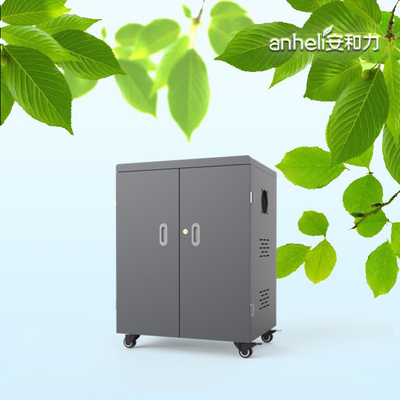 안전 USB 타입 충전 캐비닛 54 태블릿 충전 카트