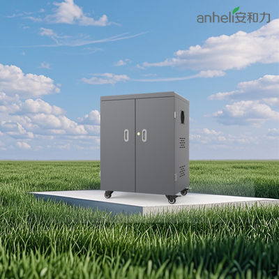 54 충전 포트 USB 충전 카트 100-250V 입력 냉각 팬 및 안전 태블릿 저장용 잠금