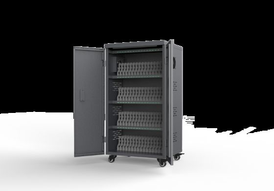 64 포트 태블릿 충전 캐비닛 (8S 보안 보호 시스템 및 아연 도금 강판 구조)